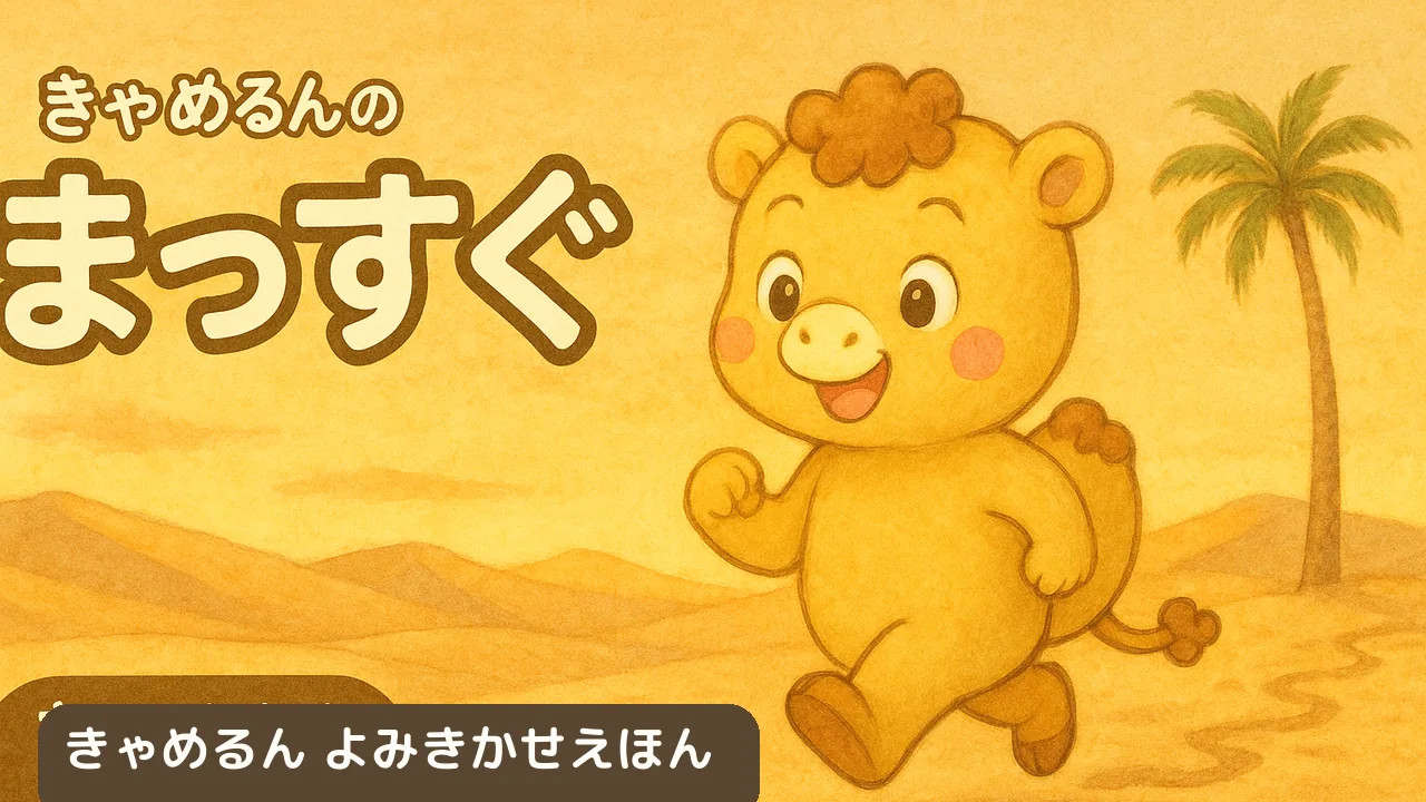 きゃめるんの まっすぐ