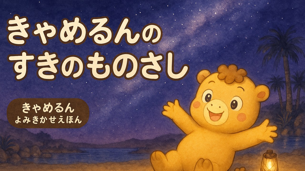きゃめるんの すきの ものさし
