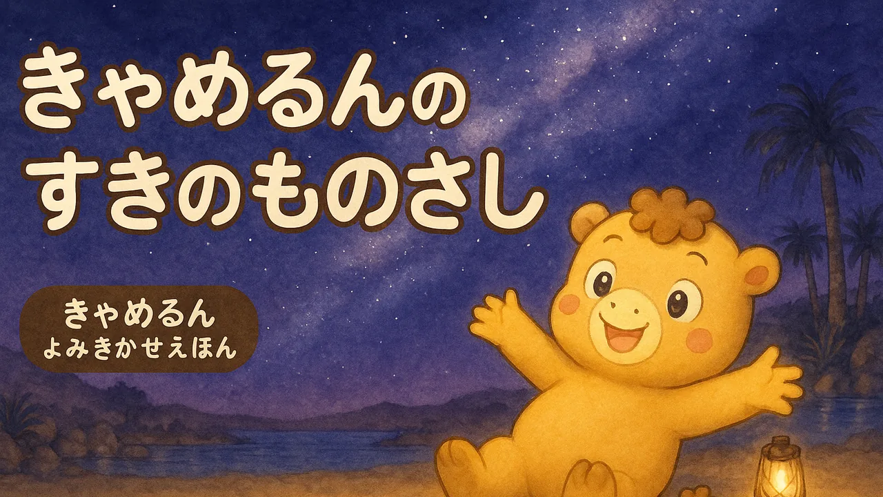 きゃめるんの すきの ものさし